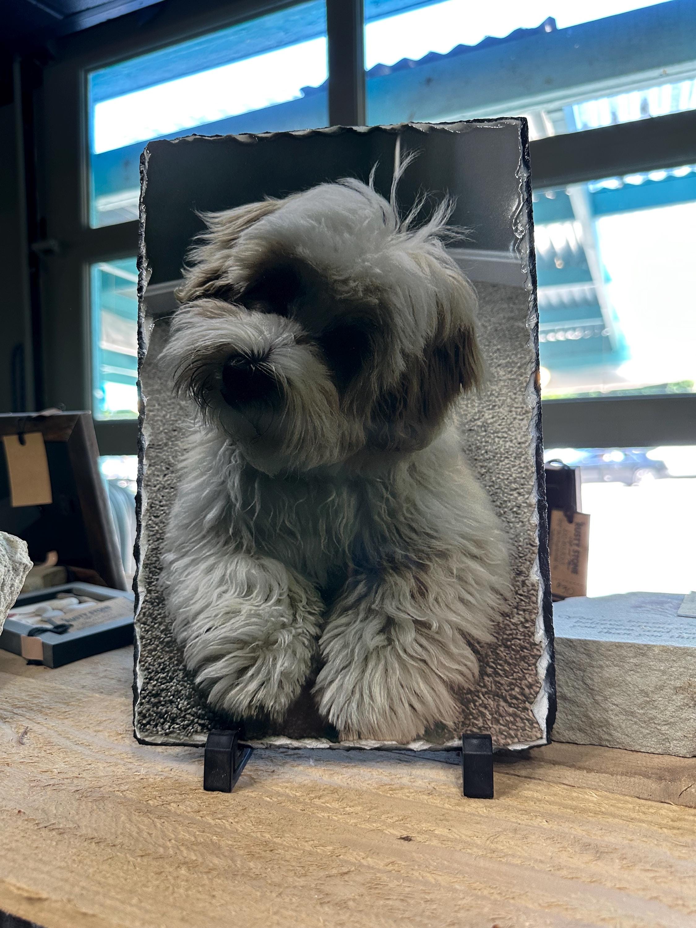 Personalized Photo Slate – Custom Picture Printed on Stone Keepsake