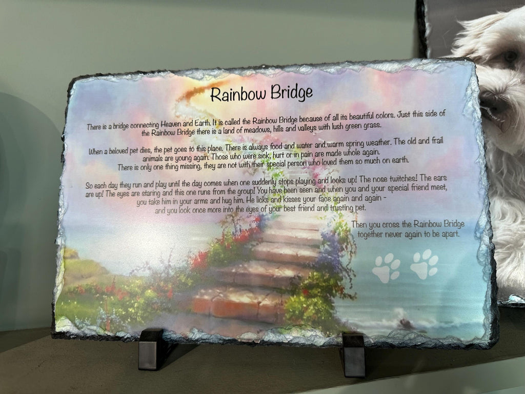 Personalized Photo Slate – Custom Picture Printed on Stone Keepsake