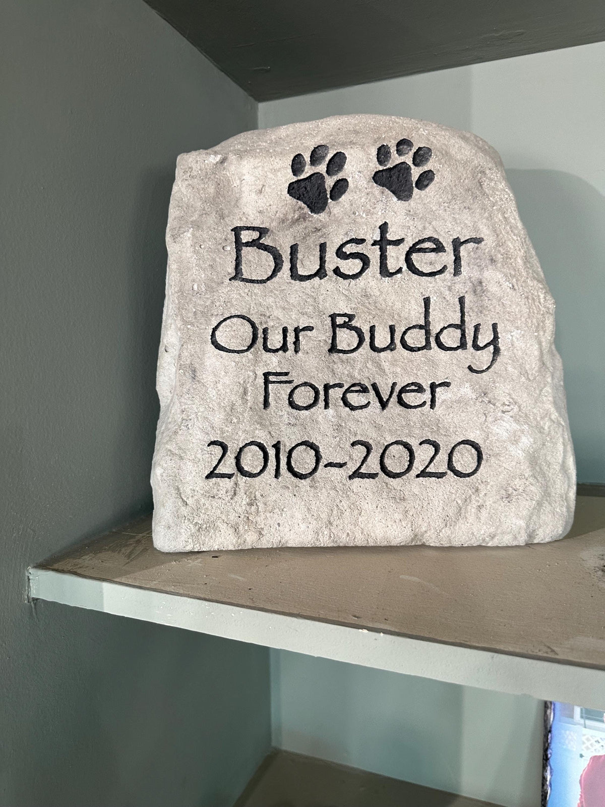 Custom Engraved Address Rock | Memorial | Family Established Stone | Wedding Gift | Housewarming | Grandparent Rock | Garden Marker