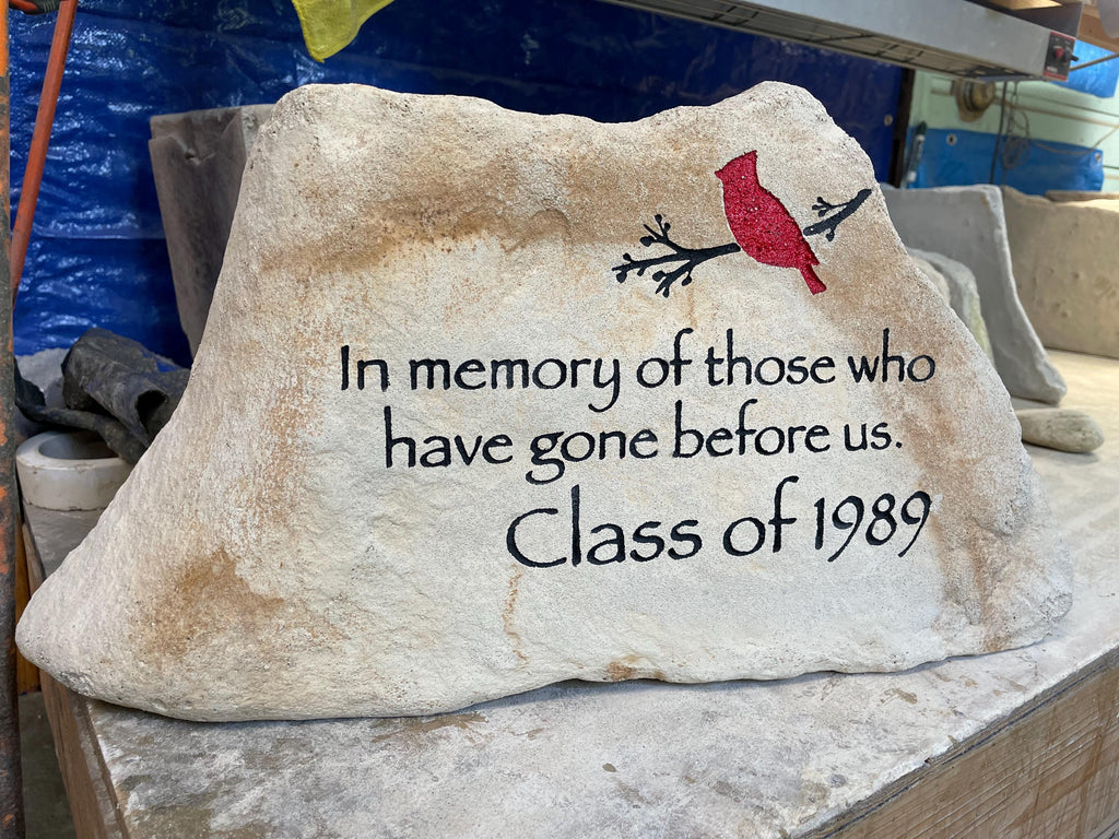 Large Personalized Garden Stone | Custom Address Rock | Memorial Marker | Wedding Gift | Housewarming