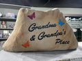 Large Personalized Grandma & Grandpa Garden Stone | Custom Grandparents Gift | Grandkids Names | Mother's Day Gift | Outdoor Family Stone