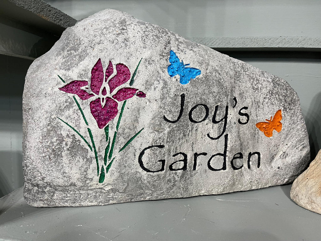 Personalized Garden Stone | Custom Address Rock | Memorial Marker | Housewarming Gift