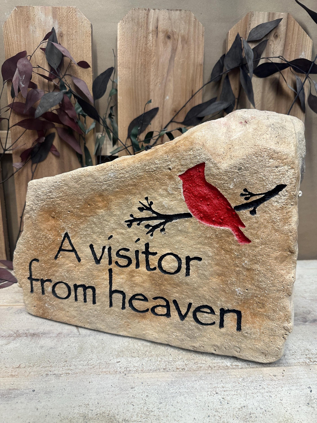 Personalized Memorial Stone – Custom Engraved Remembrance Garden Rock – In Loving Memory Grave Marker – Sympathy Bereavement Gift